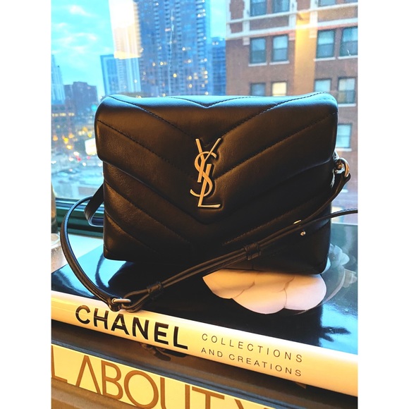 Yves Saint Laurent Handbags - YSL Toy LouLou Bag - Black, NEW